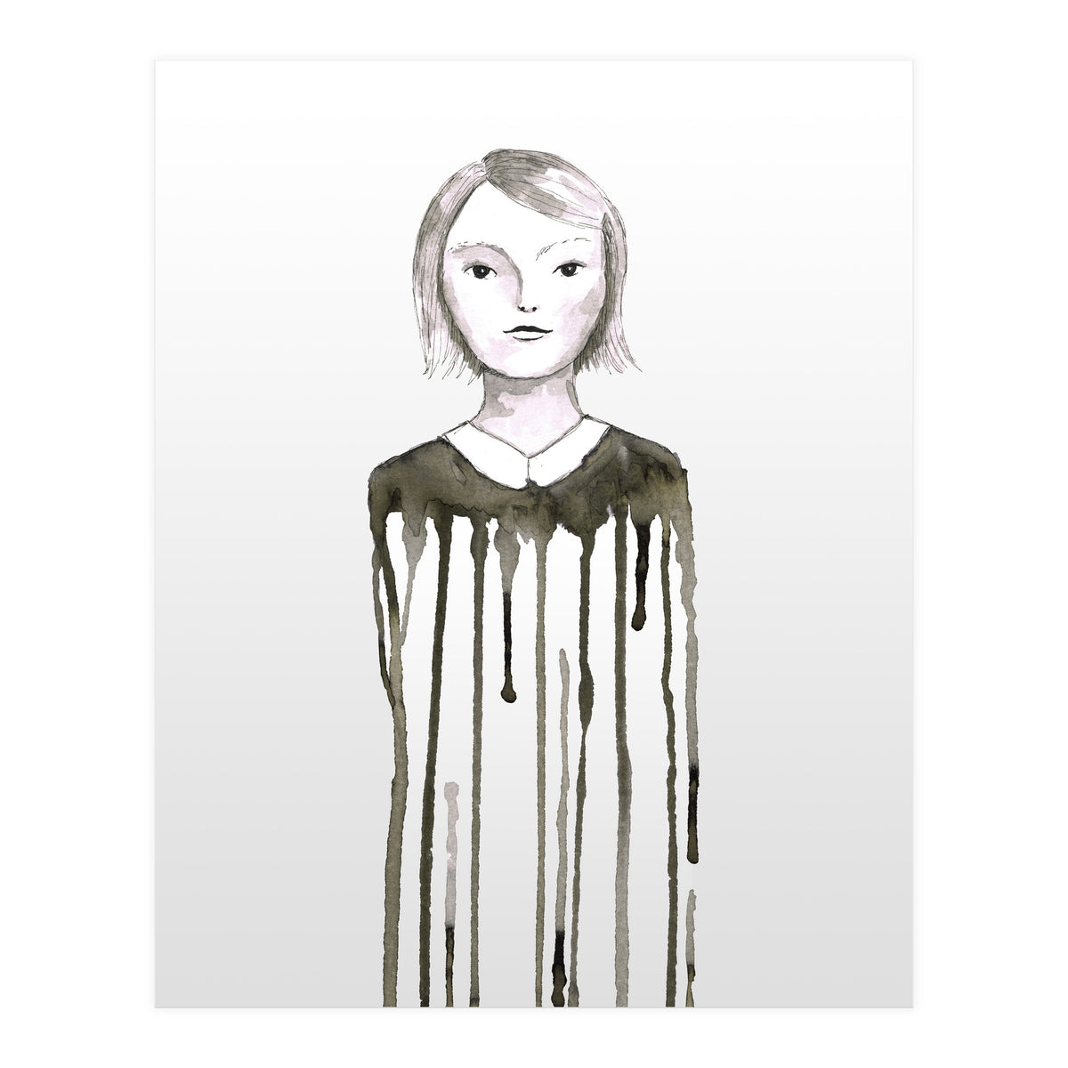 Dripping girl (Print Only)