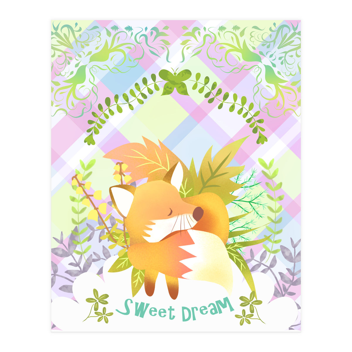 Sweet Dream Fox (Print Only)
