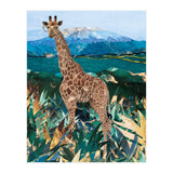 Giraffe in the tropical savanna (Print Only) thumbnail