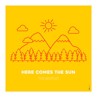 The Beatles Here Comes the Sun (Print Only)