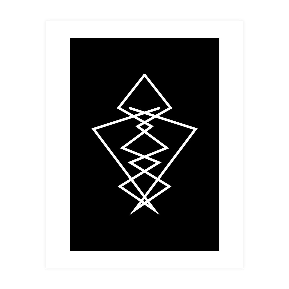 Triangulation_Black (Print Only)