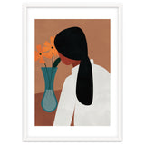 Modern Boho Woman with Flowers thumbnail