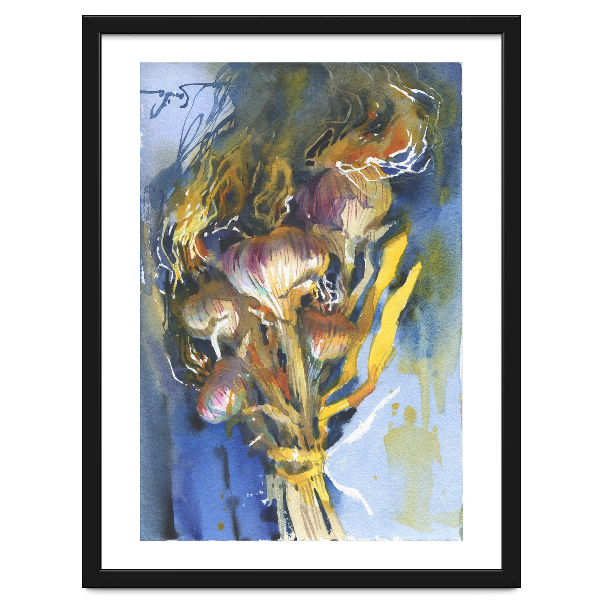 Sunny still life Garlic