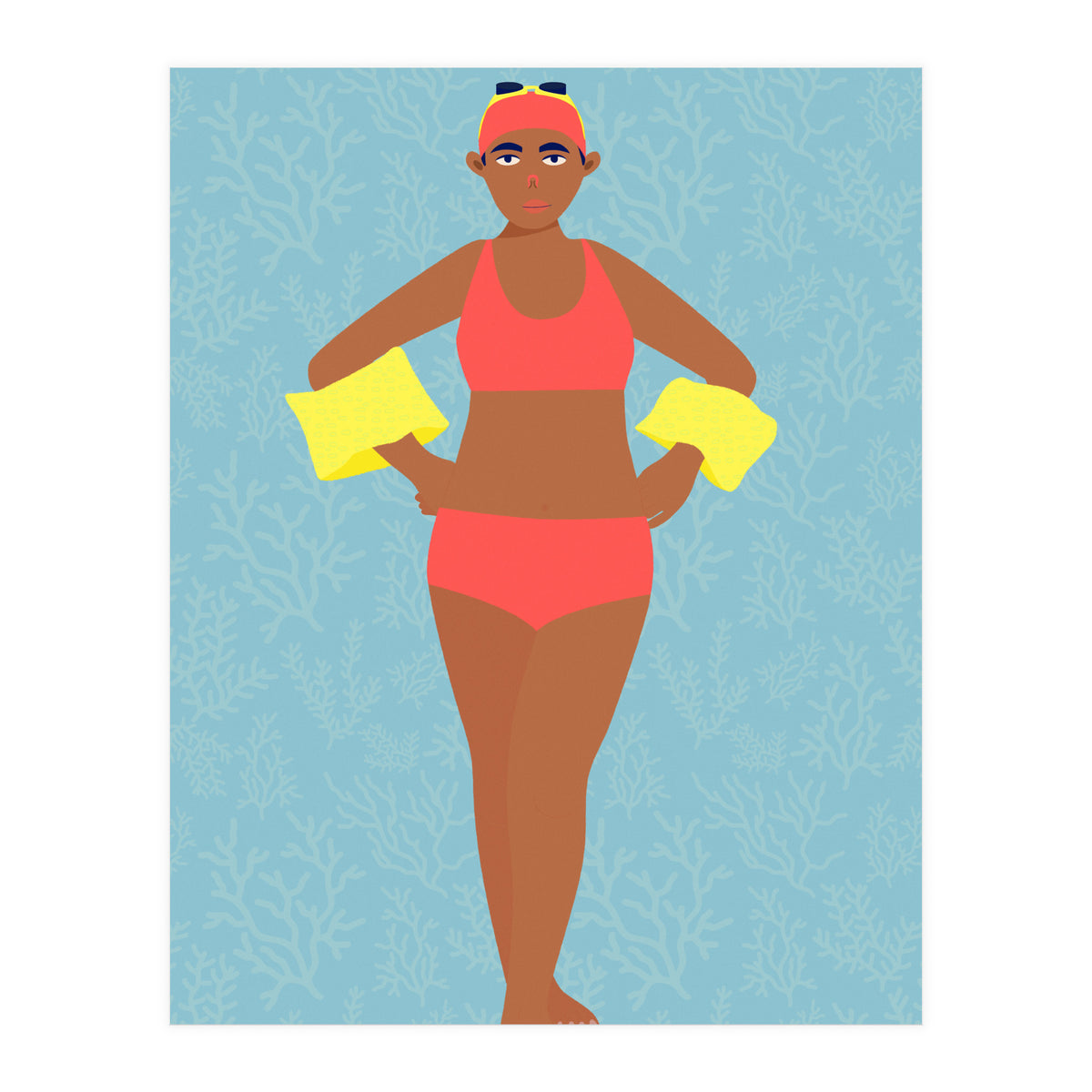 Nadadora (Print Only)