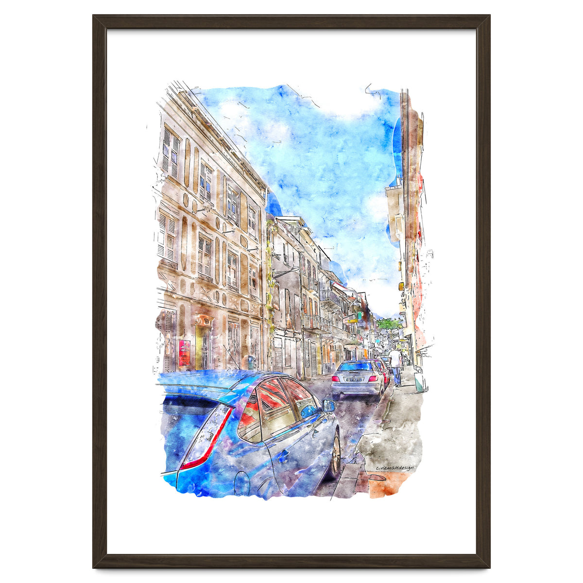 Street of Fort-de-France