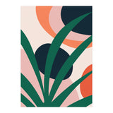 Abstract Mid Century Modern Scandinavian Leaf (Print Only) thumbnail