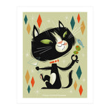 Cat A Tonic Tuxie (Print Only) thumbnail