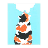 Tri Colored Calico Cat (Print Only) thumbnail