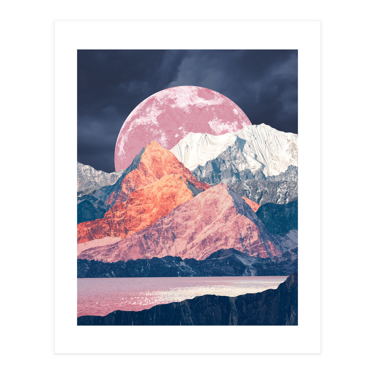 Pink Moon Rising (Print Only)