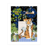 Tiger in My Laundry Room (Print Only) thumbnail