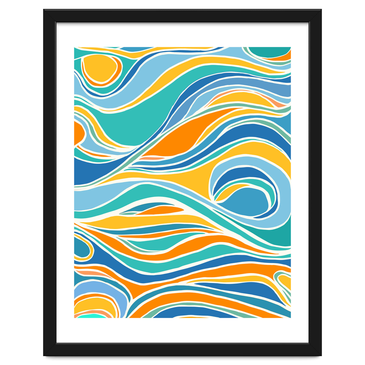 Summer Beach Abstract