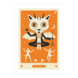 TAROT CARD CAT: THE DEVIL (Print Only) thumbnail