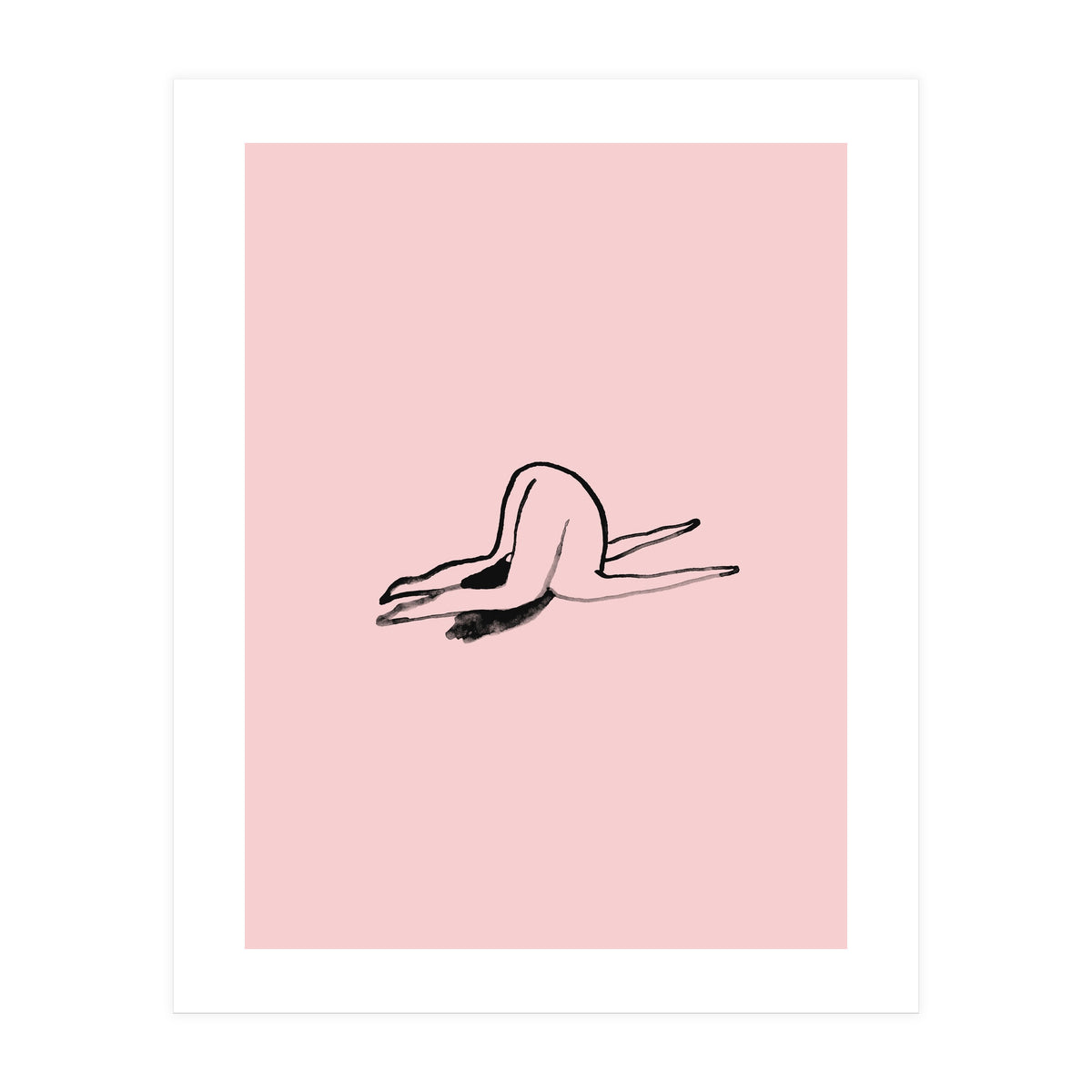 Earpressurepose (Print Only)