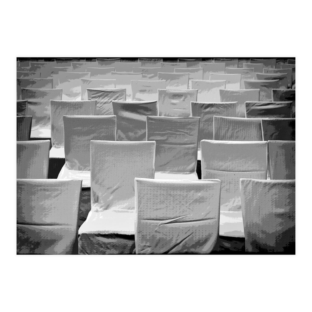 White chairs (Print Only)