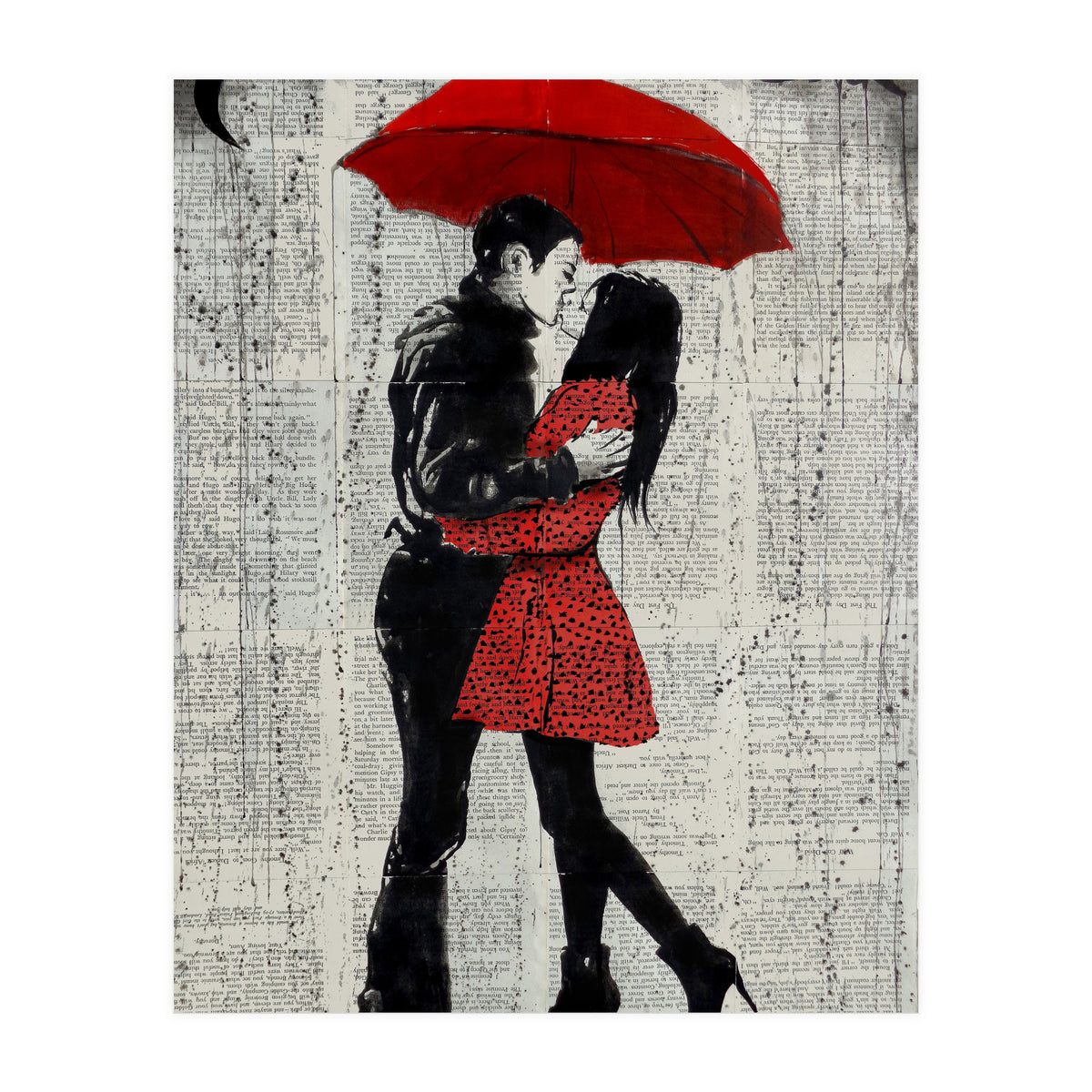 Rain Kisses (Print Only)
