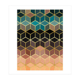 Colorful and golden pattern III (Print Only) thumbnail