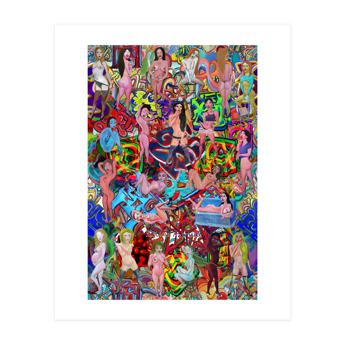 Chicas 3d 11 (Print Only)