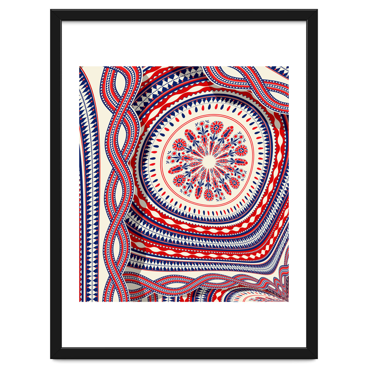 Romanian embroidery background 16