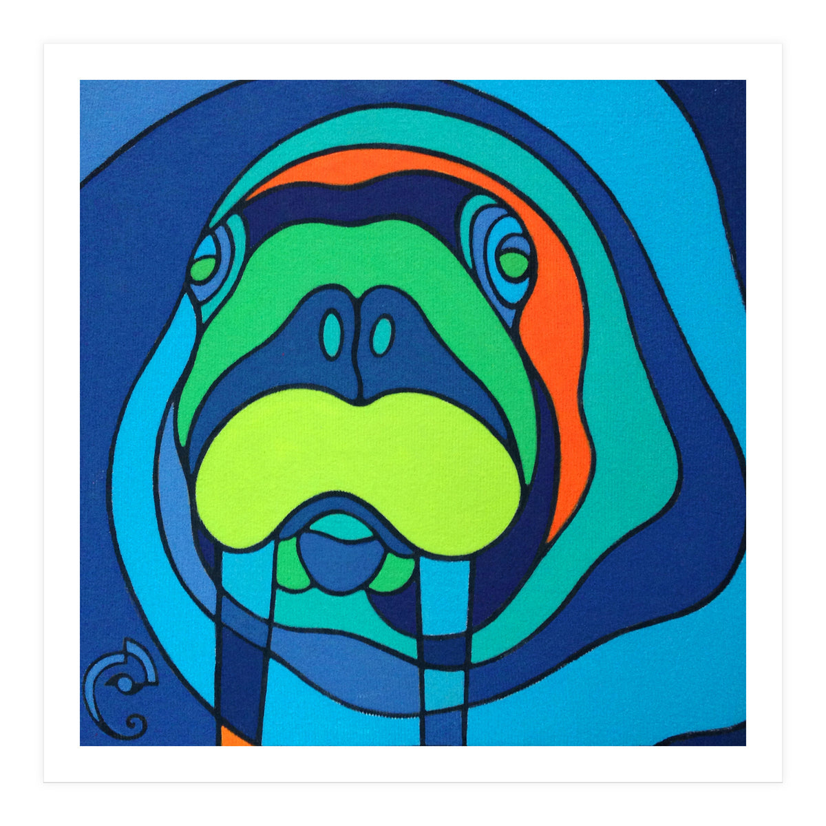 Walrus by Chameleon Amour (Print Only)