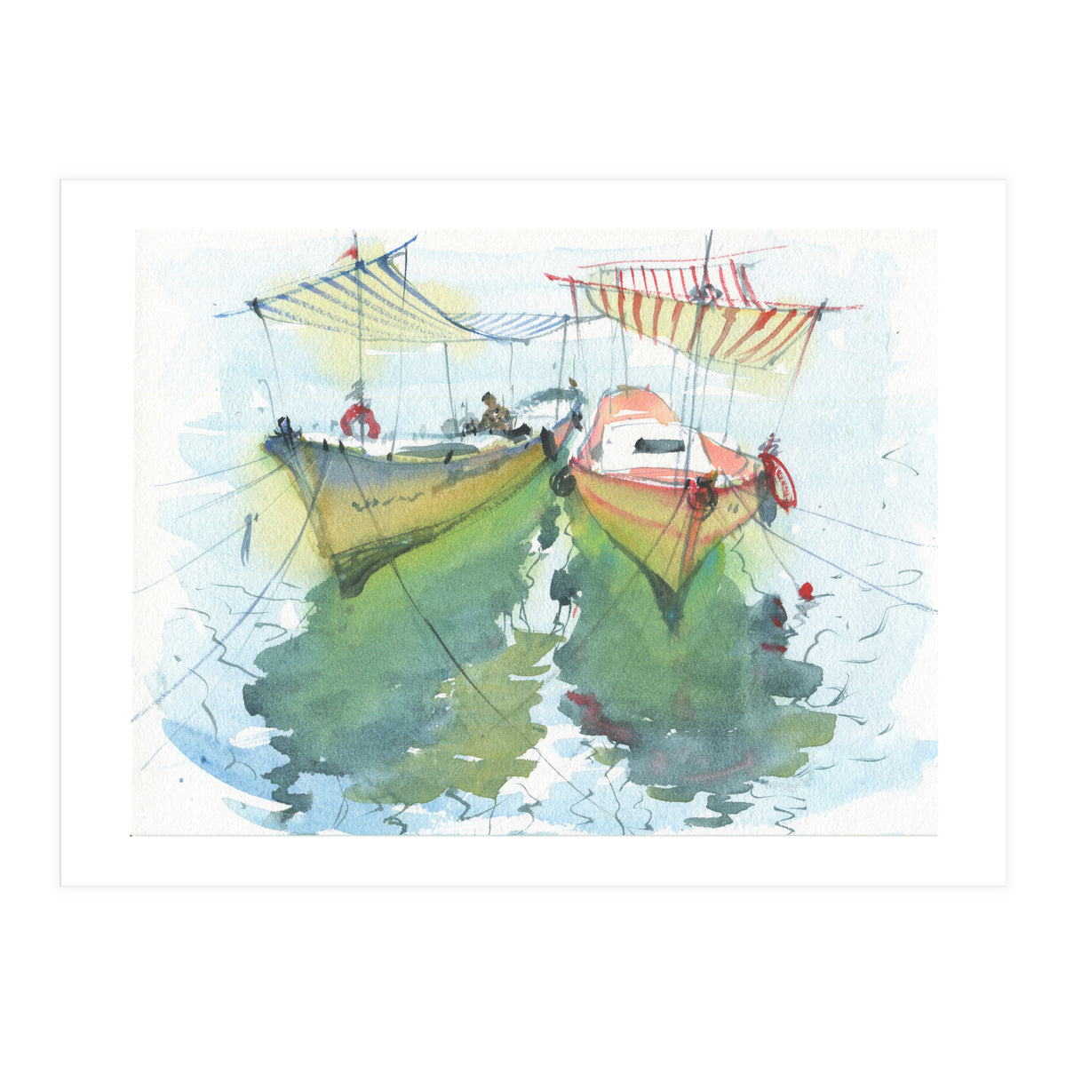 Pleasure boats (Print Only)