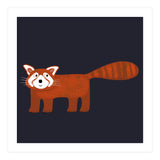 Red Panda Dark (Print Only) thumbnail