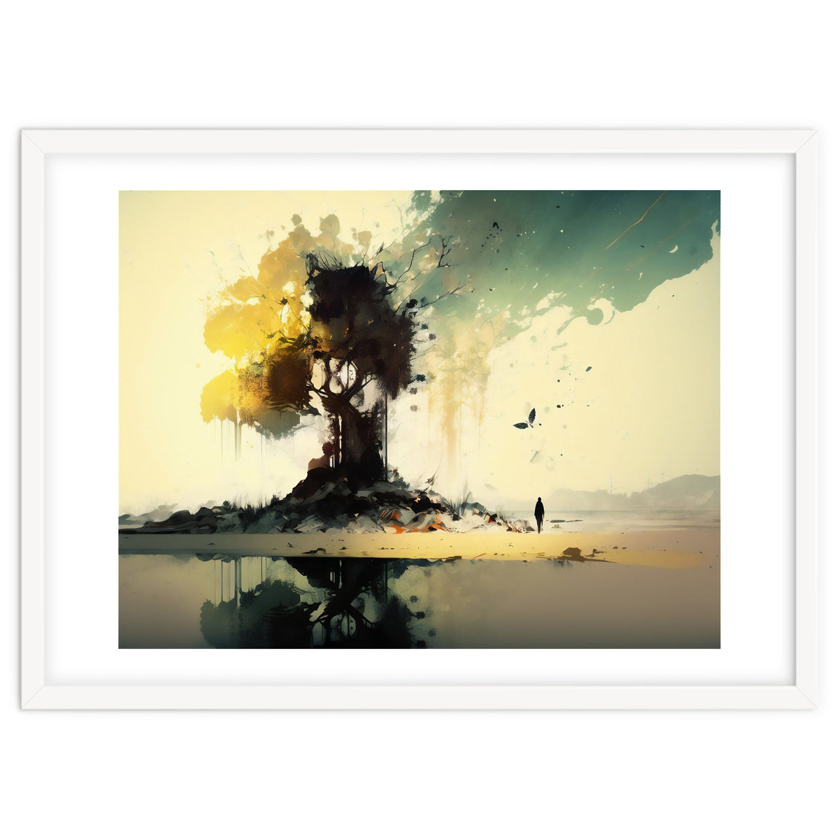 Tree Abstract Painting