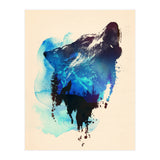Alone As A Wolf (Print Only) thumbnail
