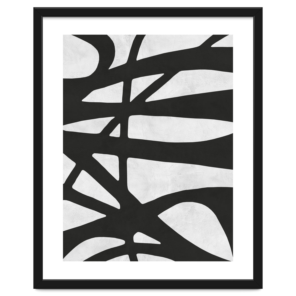 Expressionist black and white IV