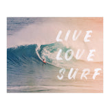 Live Love Surf (Print Only) thumbnail