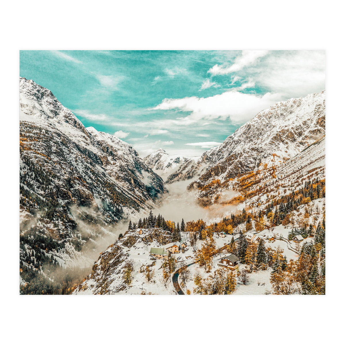 Snow & Sunny (Print Only)