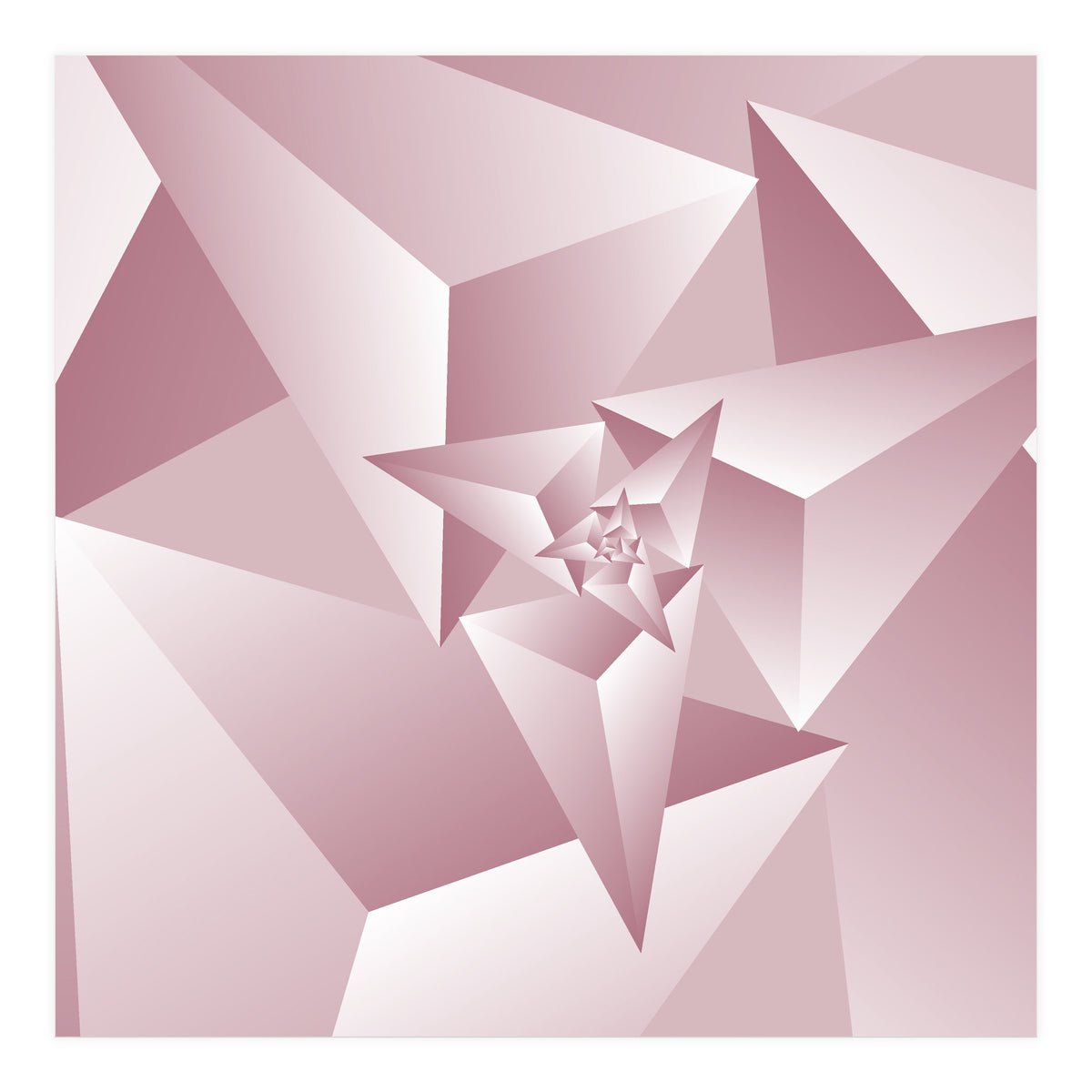 Geometric Triangle Modern  (Print Only)