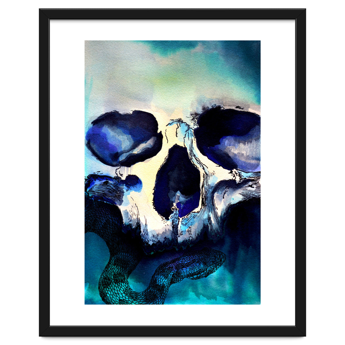 Blue Skull