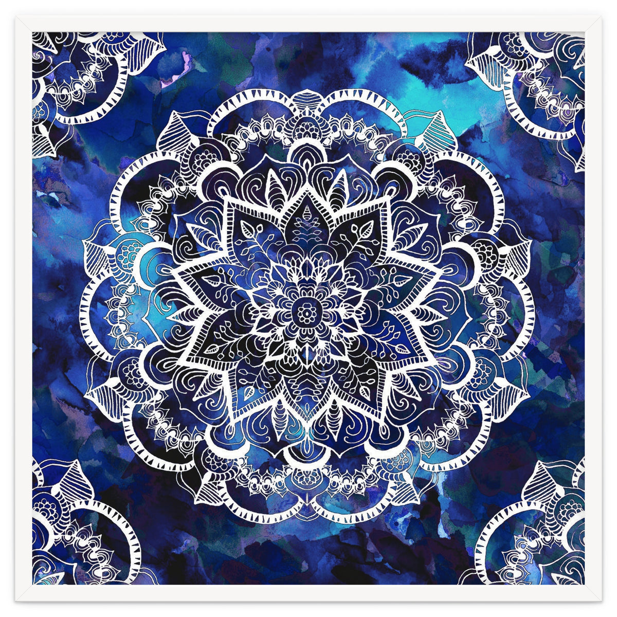 Queen Starring of Mandalas Navy