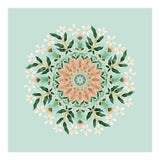 Floral Mandala | Mint Green (Print Only) thumbnail