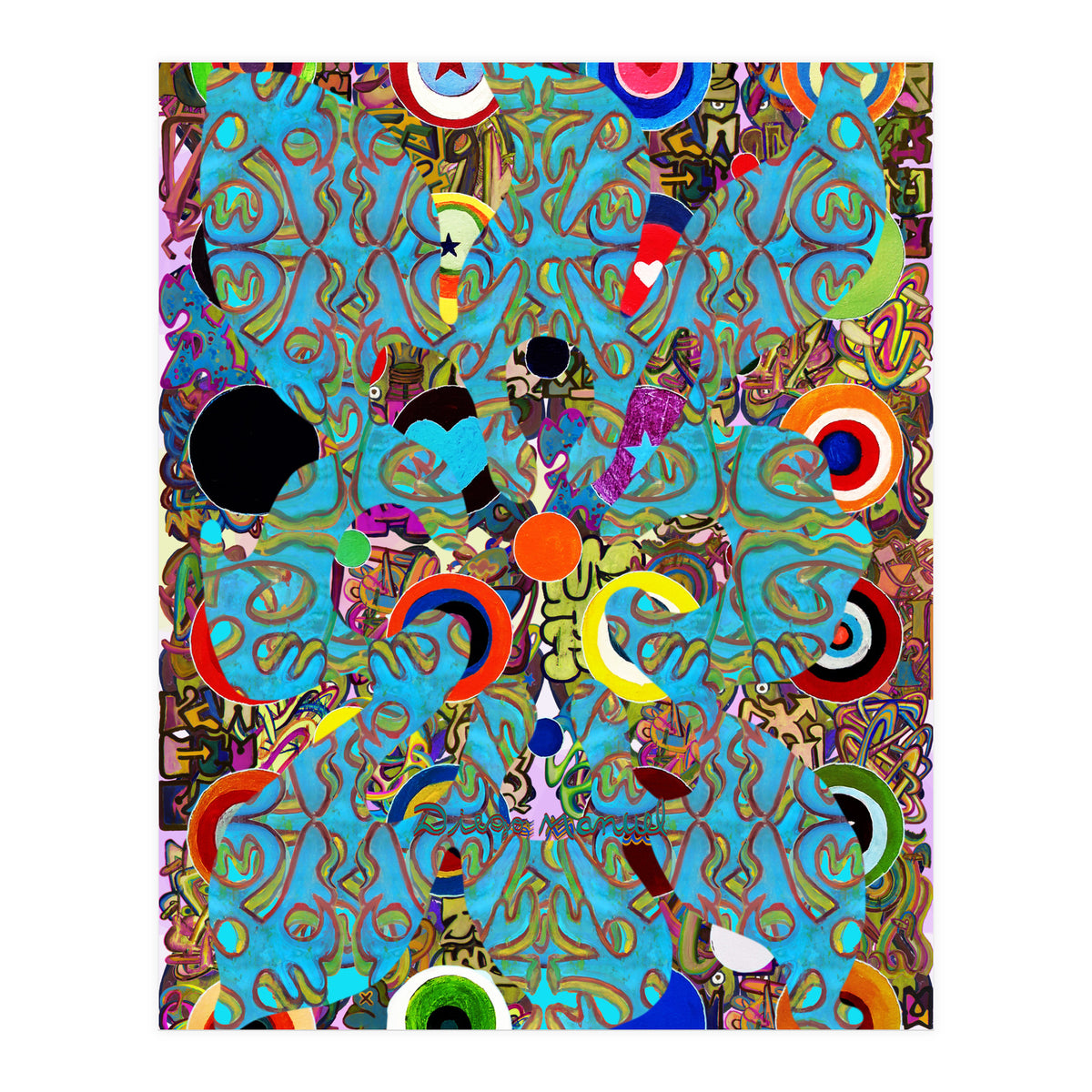 Fuego Y Graffiti 76 (Print Only)