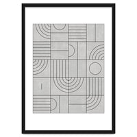 My Favorite Geometric Patterns No.21 - Grey