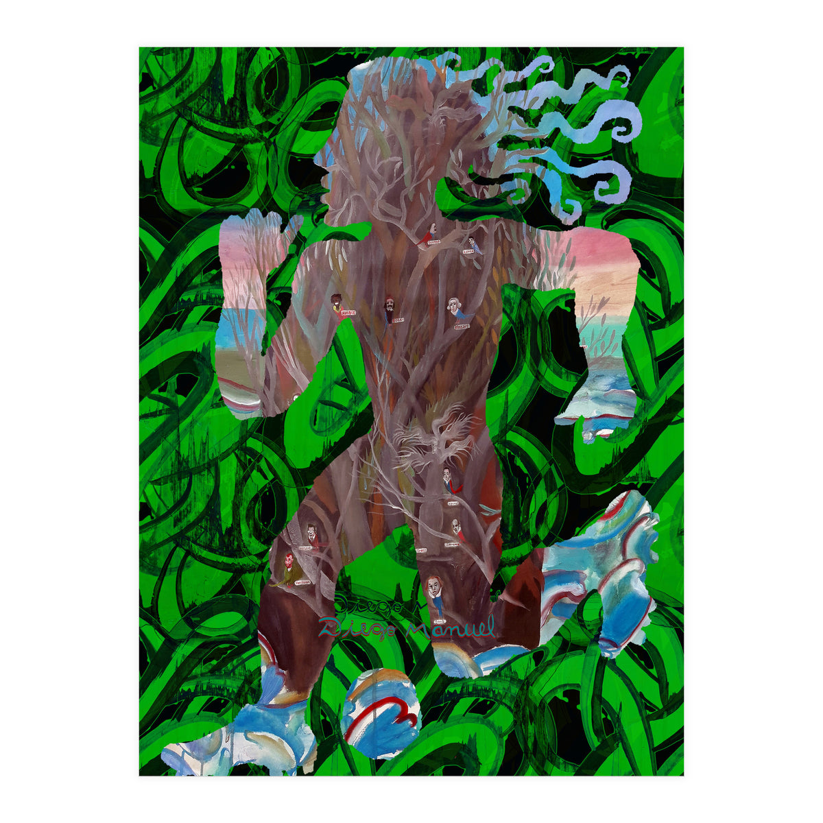 Jugador Nuevo 3 (Print Only)