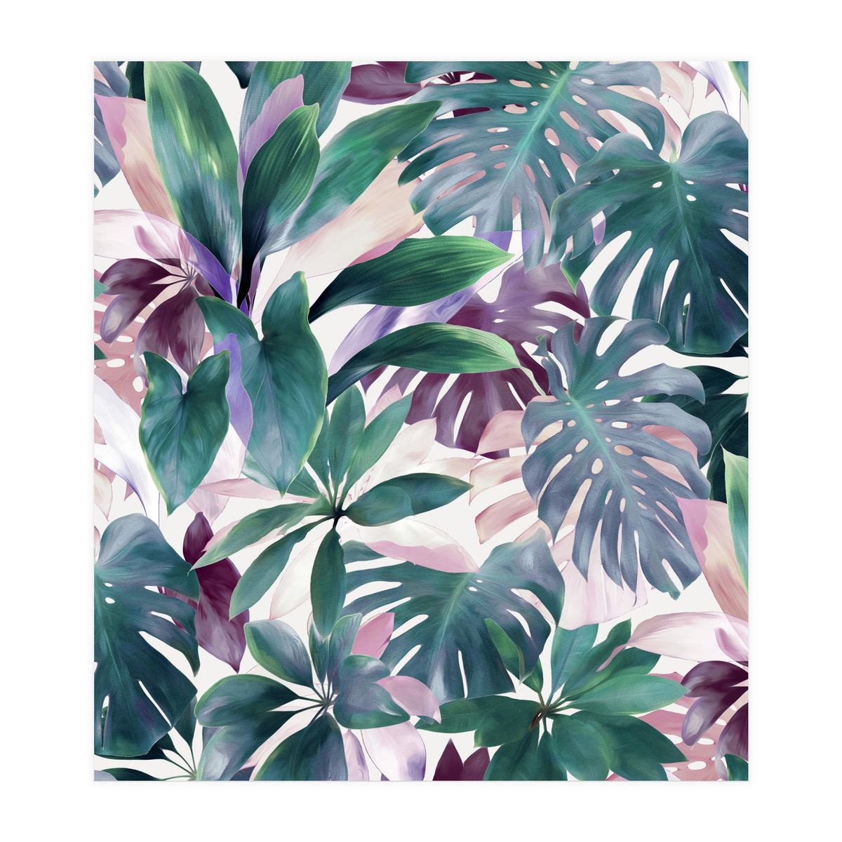 Tropical Emerald Jungle (Print Only)