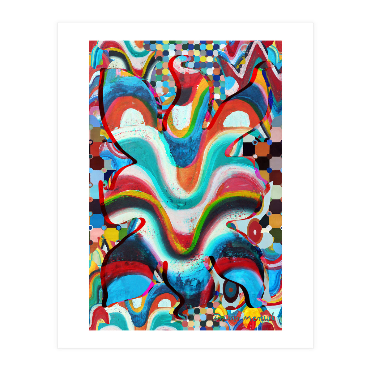 Pop Abstract 2023 Tapiz 83 (Print Only)