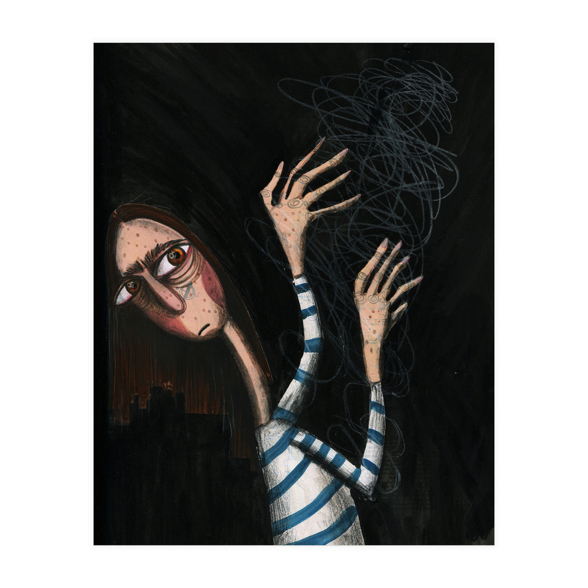 The Age Old Battle Wtih Self Doubt (Print Only)