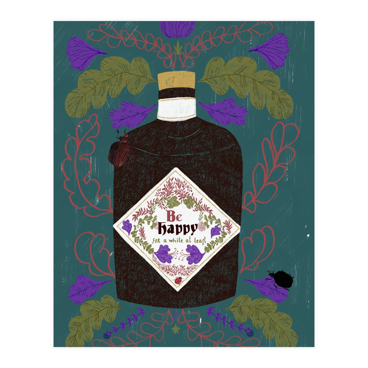 Be Happy (Print Only)