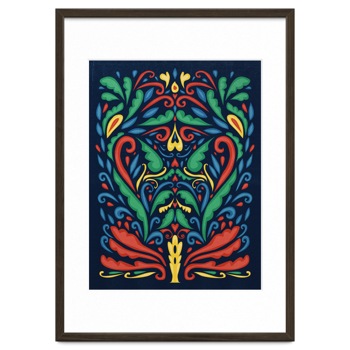 Art Nouveau Folk Art Style