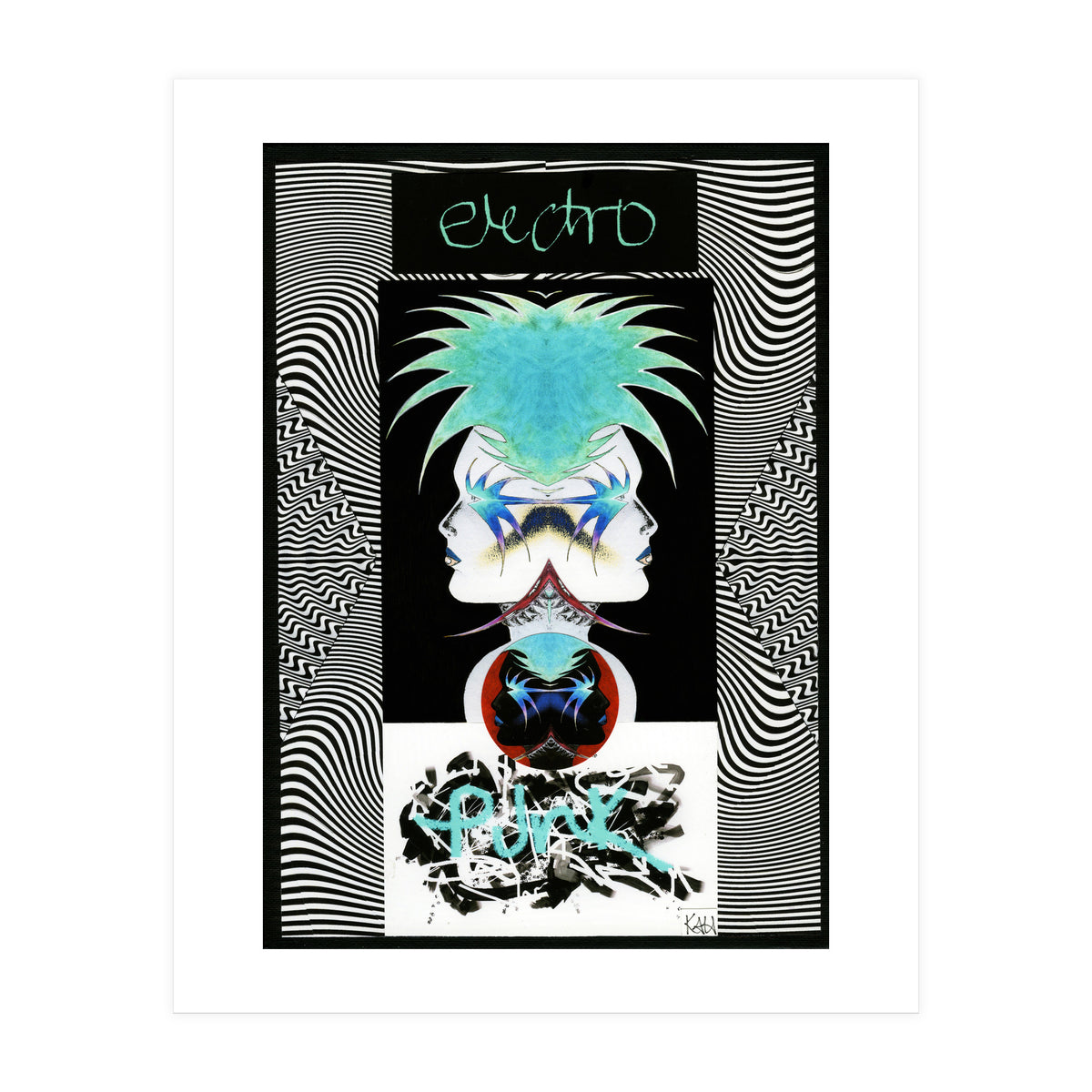 Warpaint: Punk Turquoise (Print Only)