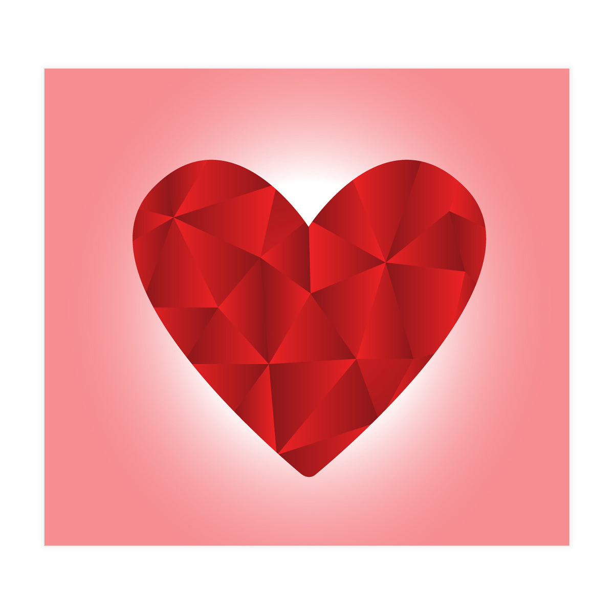 Heart Shaped Art (Print Only)