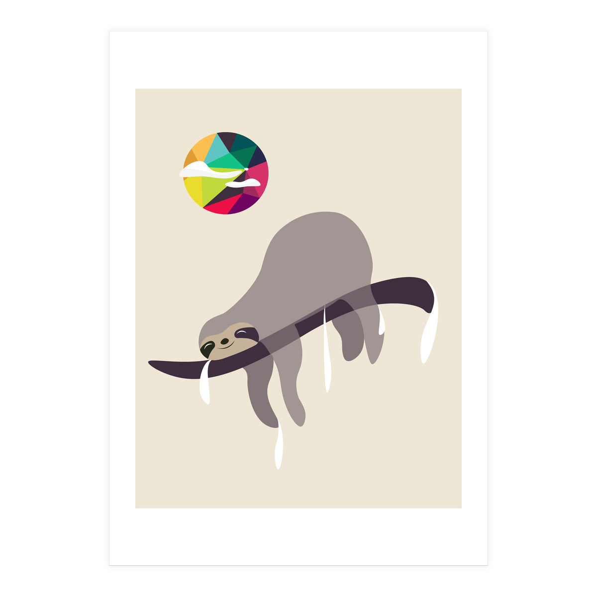 "Sleeping Beauty...Sloth“ (Print Only)