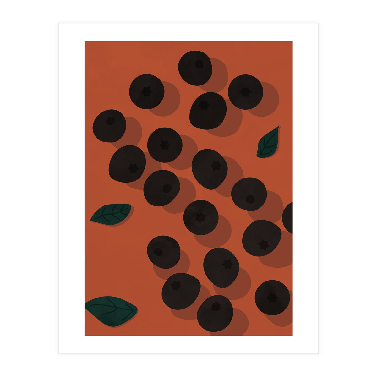 Berry Botanical Modern Boho (Print Only)