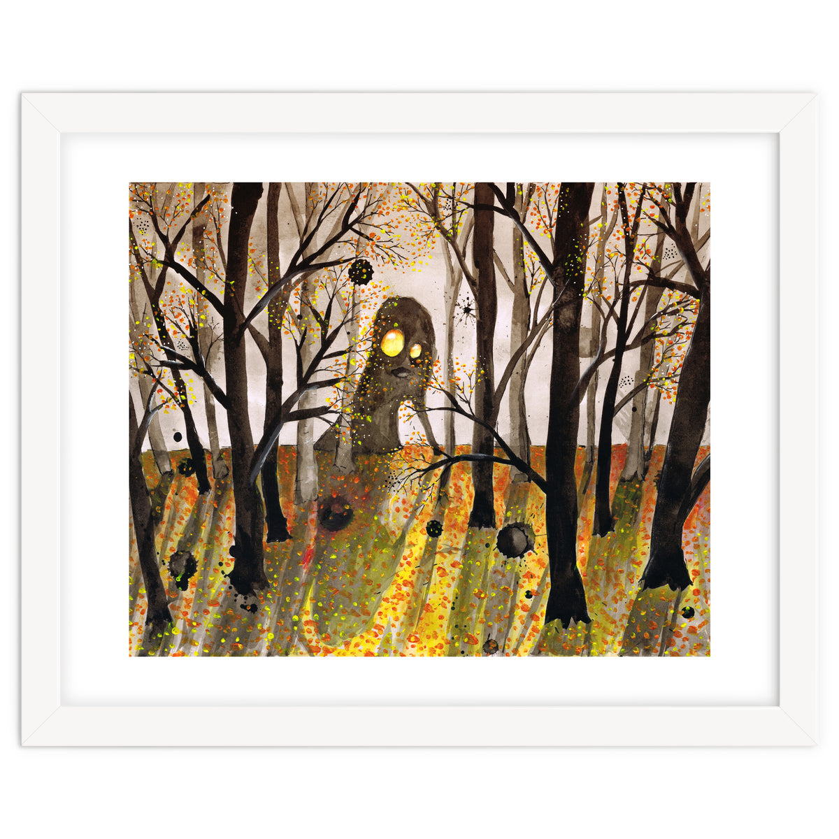 Monster in the woods