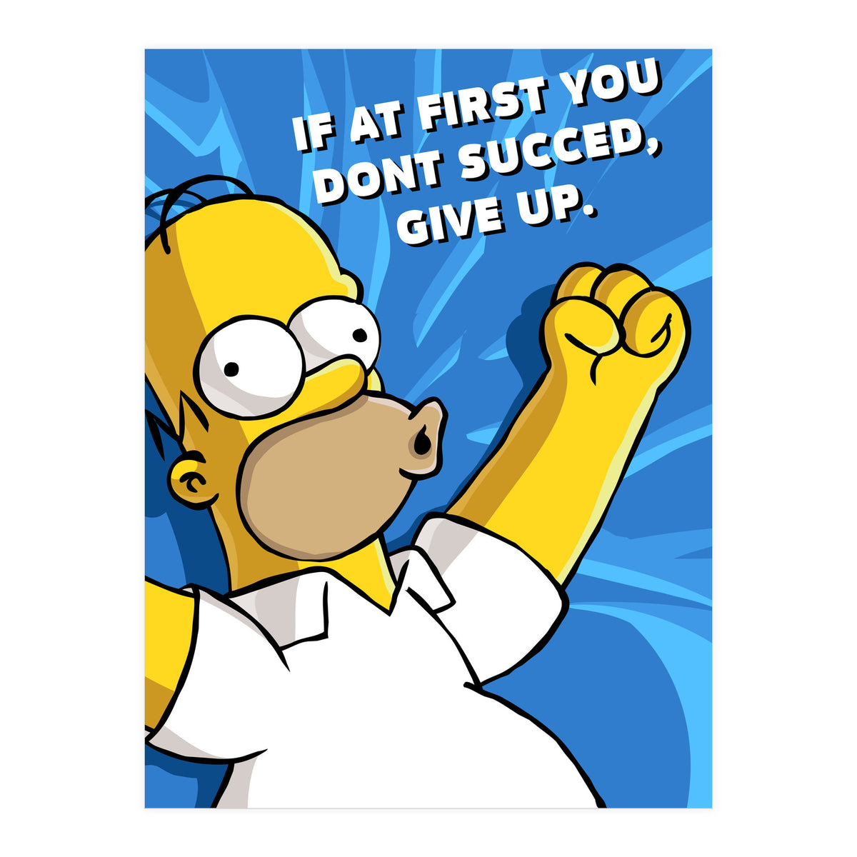 Homer Simpsons (Print Only)