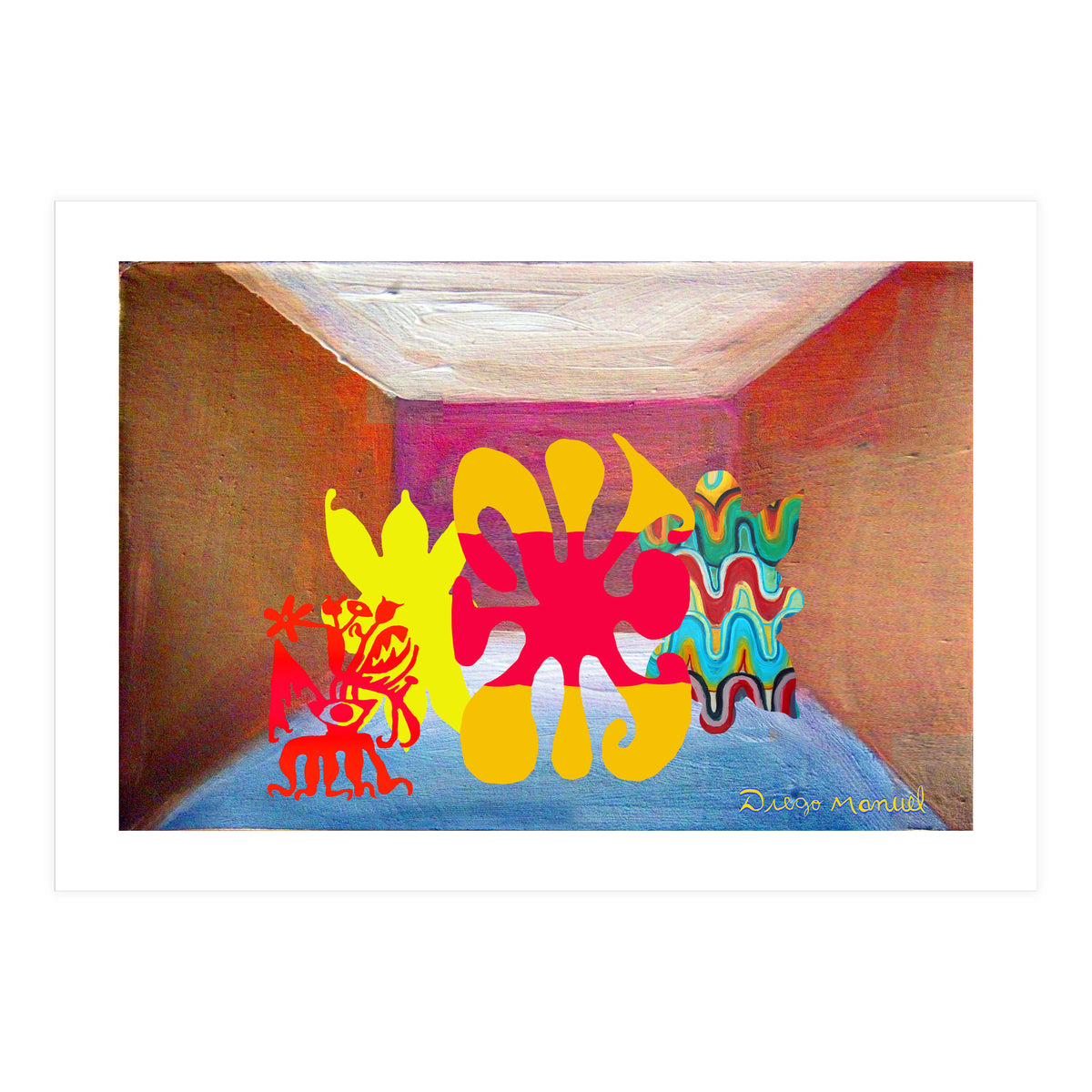 Pop Abstract Escena 2023 6 (Print Only)