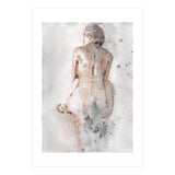 Naked girl from the back (Print Only) thumbnail